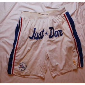 Just Don X Philadelphia Sixers Athletic Shorts - … - image 1